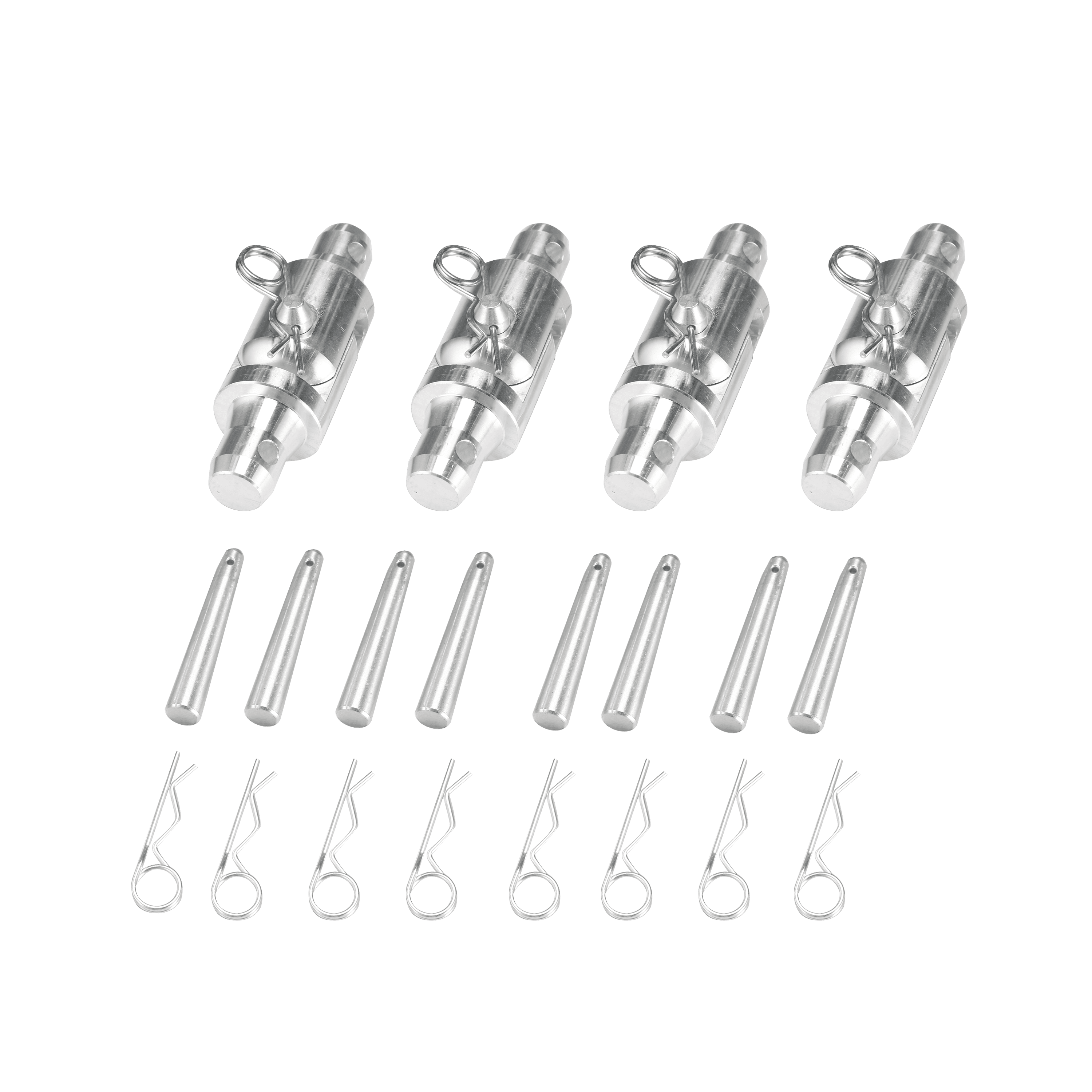 Double Male Single Hinge (4 pack)