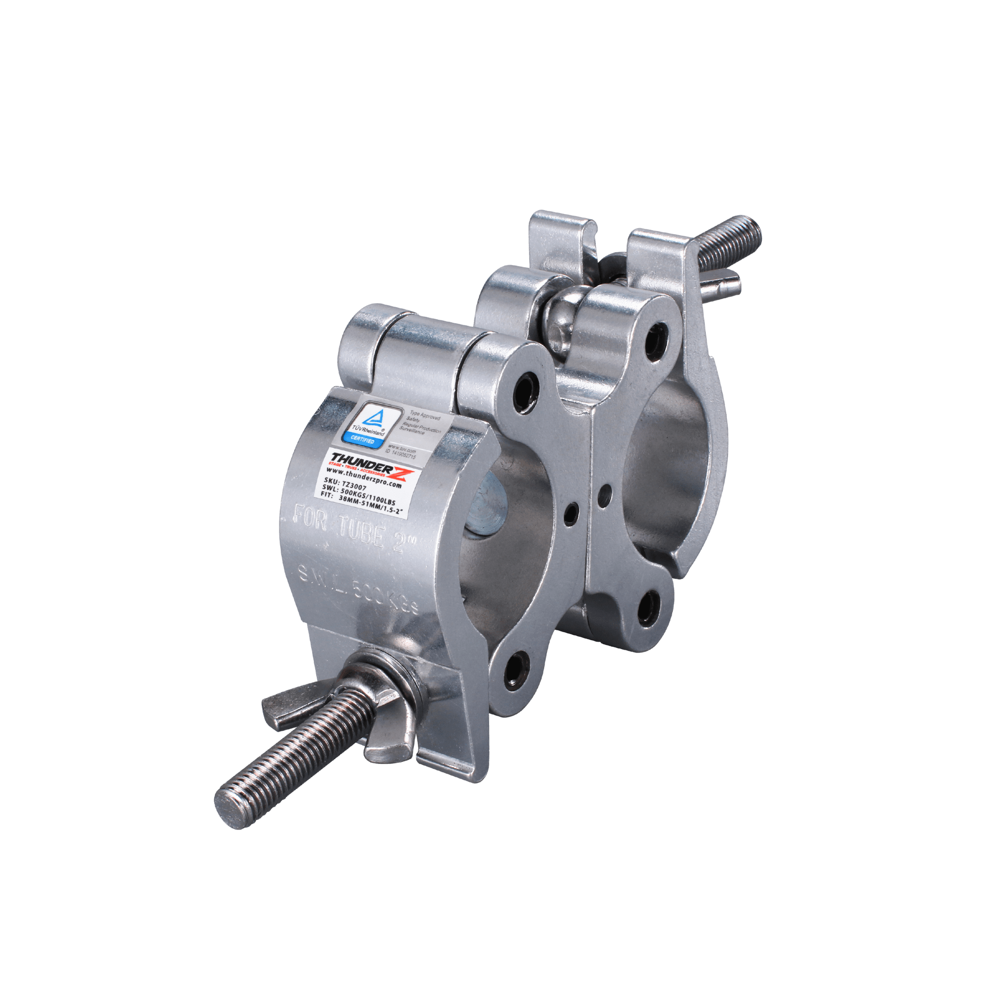 DOUBLE SWIVEL CLAMP
