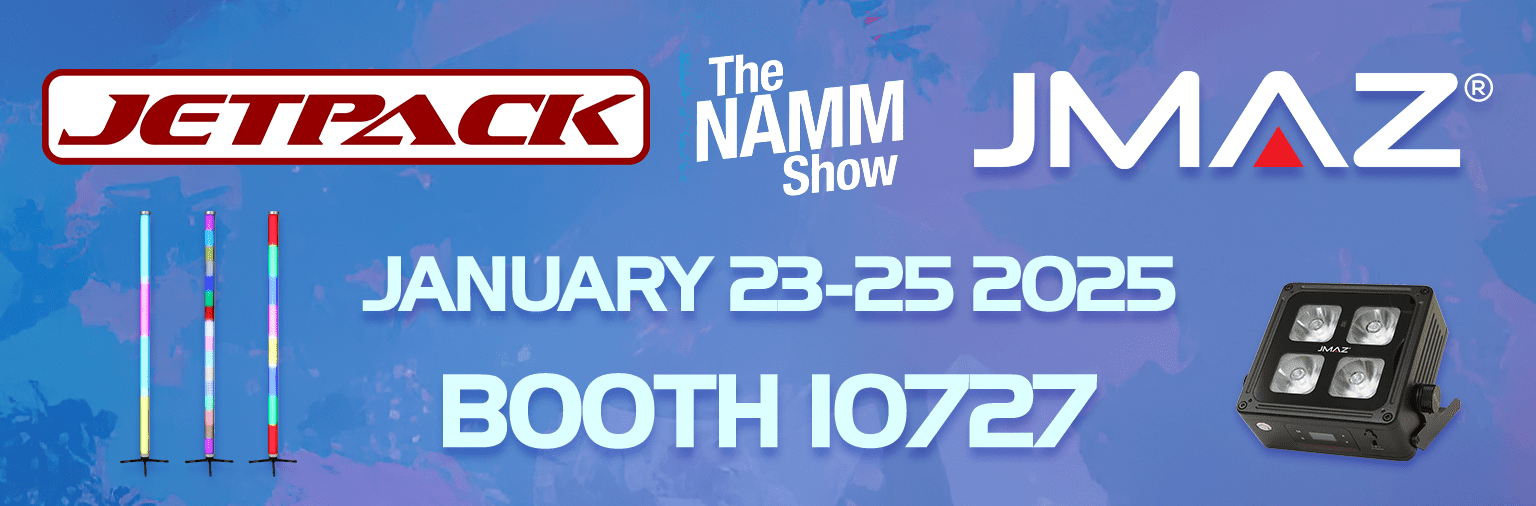 JMAZ Will Be Lighting Up The JetPack Booth At NAMM 2025!