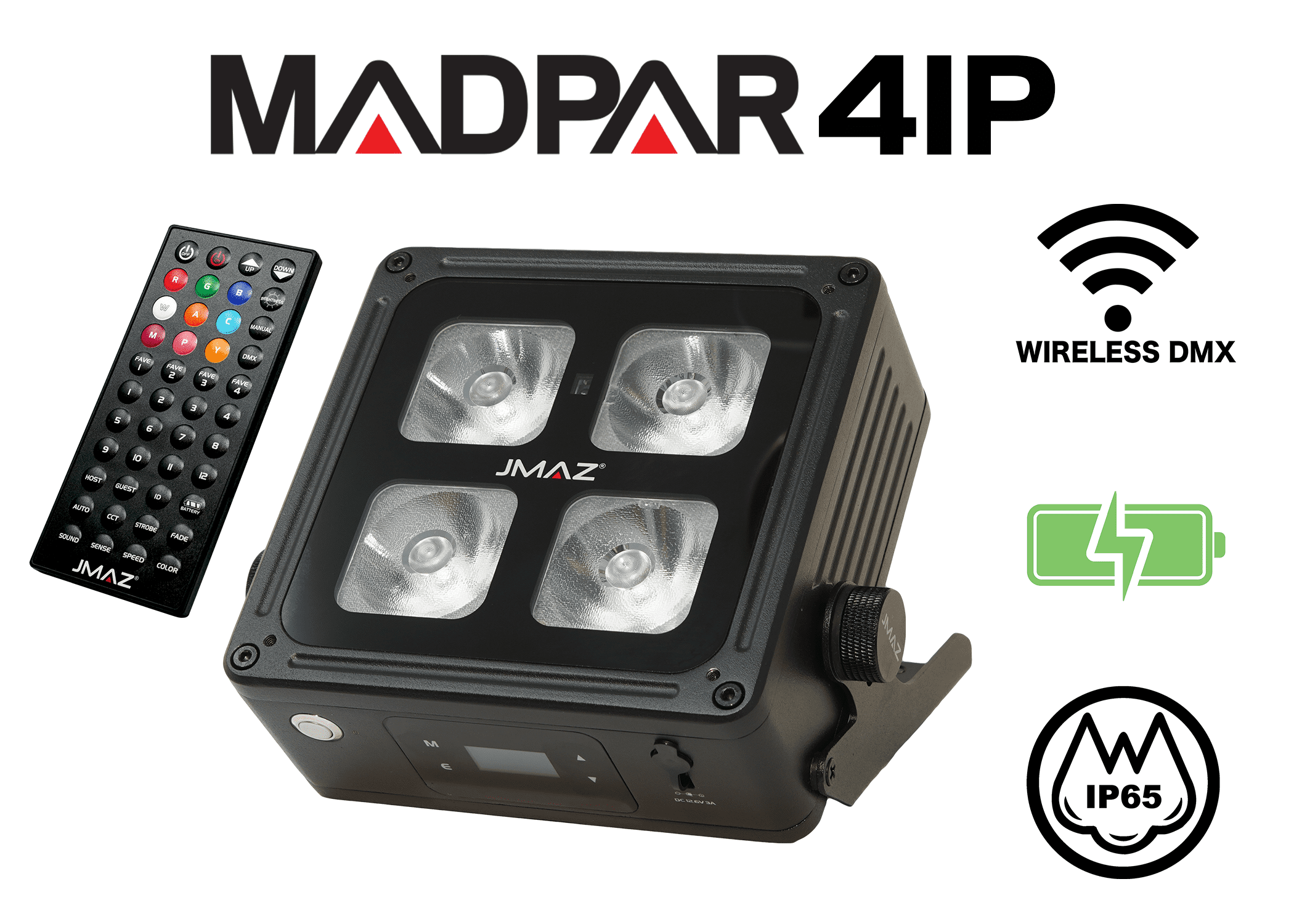 Introducing the JMAZ Lighting, MAD PAR 4IP