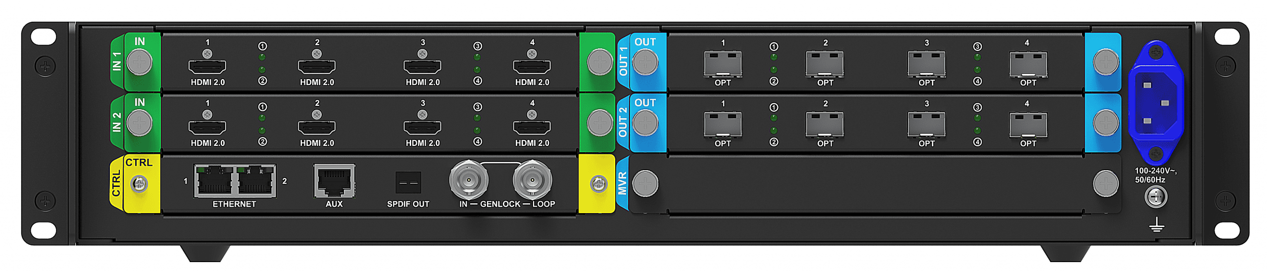 Novastar MX2000 Pro LED Video Panel Processor BB4014 - (6)